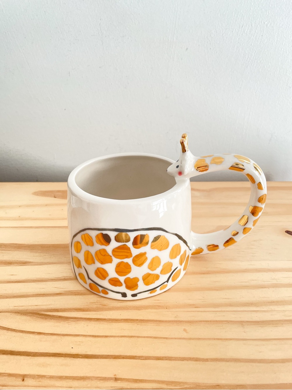 Anthropologie Fauna Fete Giraffe Mug